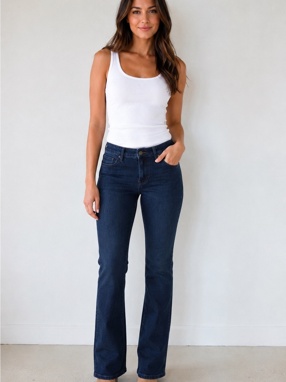 Hudson Women’s Mid-Rise Straight Leg Jeans Size 6/28 Obscurity Blue 29” NWT